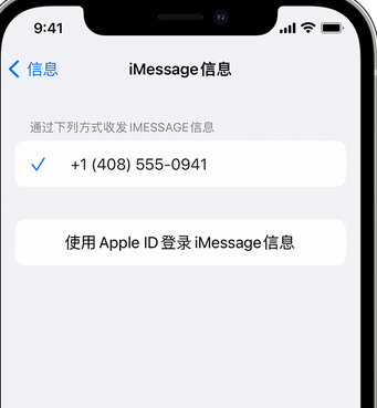 永平apple维修iPhone上无法正常发送iMessage信息 